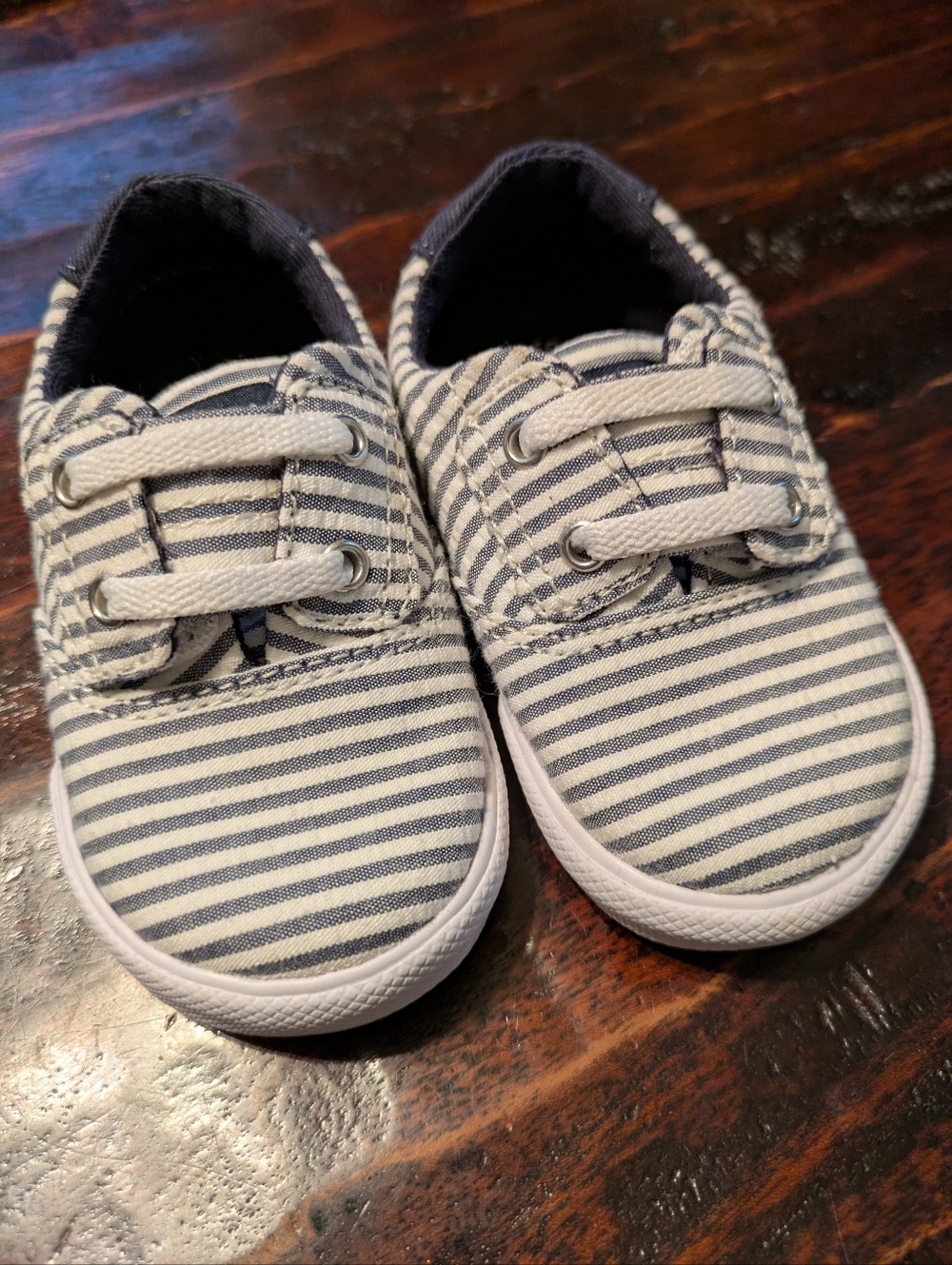 Sperry Striper II Crib Jr Shoe Baby 3m
